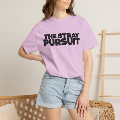 The Stray Pursuit - Black Logo Tee