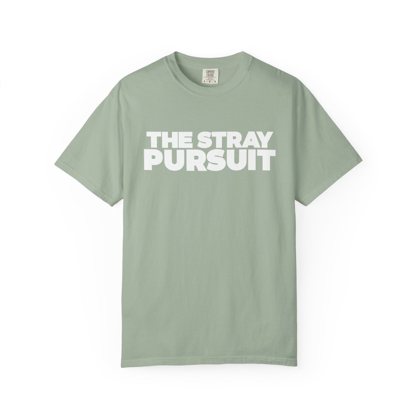 The Stray Pursuit - White Logo Tee