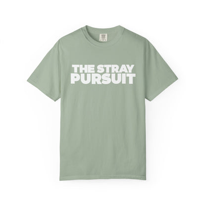 The Stray Pursuit - White Logo Tee