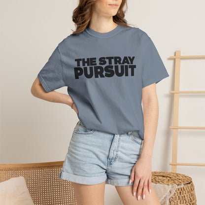 The Stray Pursuit - Black Logo Tee