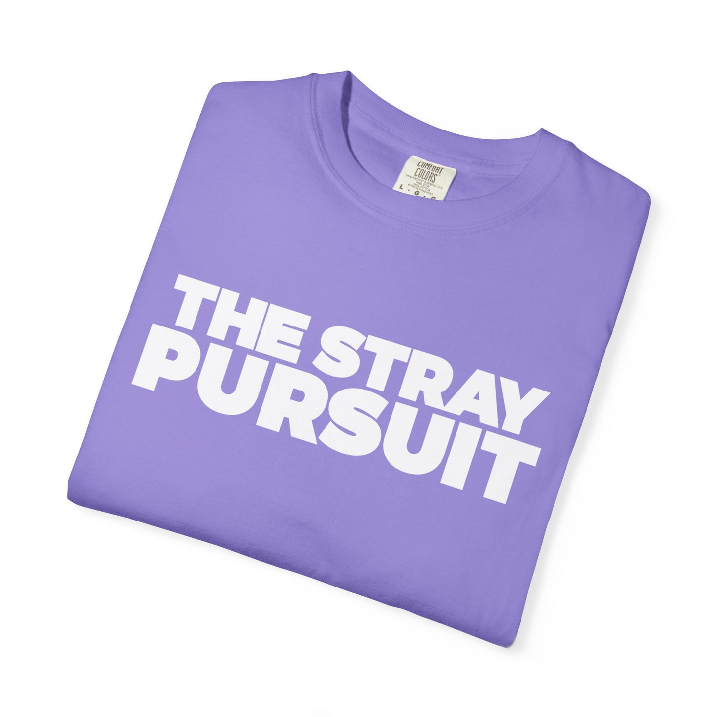 The Stray Pursuit - White Logo Tee