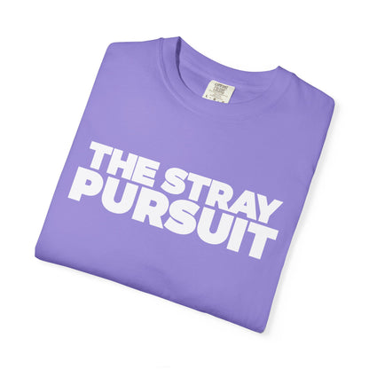 The Stray Pursuit - White Logo Tee