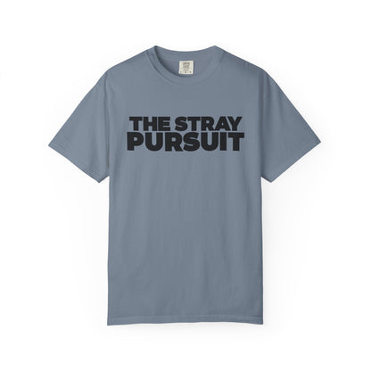 The Stray Pursuit - Black Logo Tee