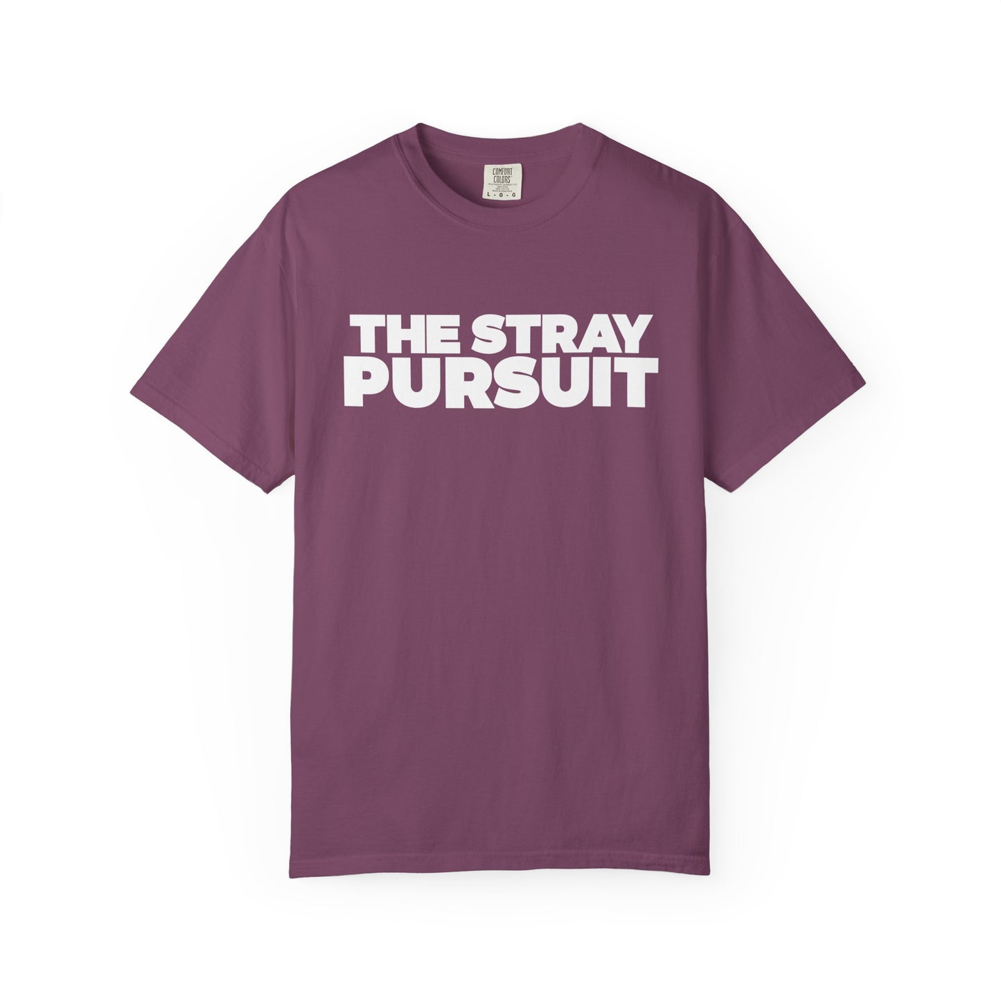 The Stray Pursuit - White Logo Tee