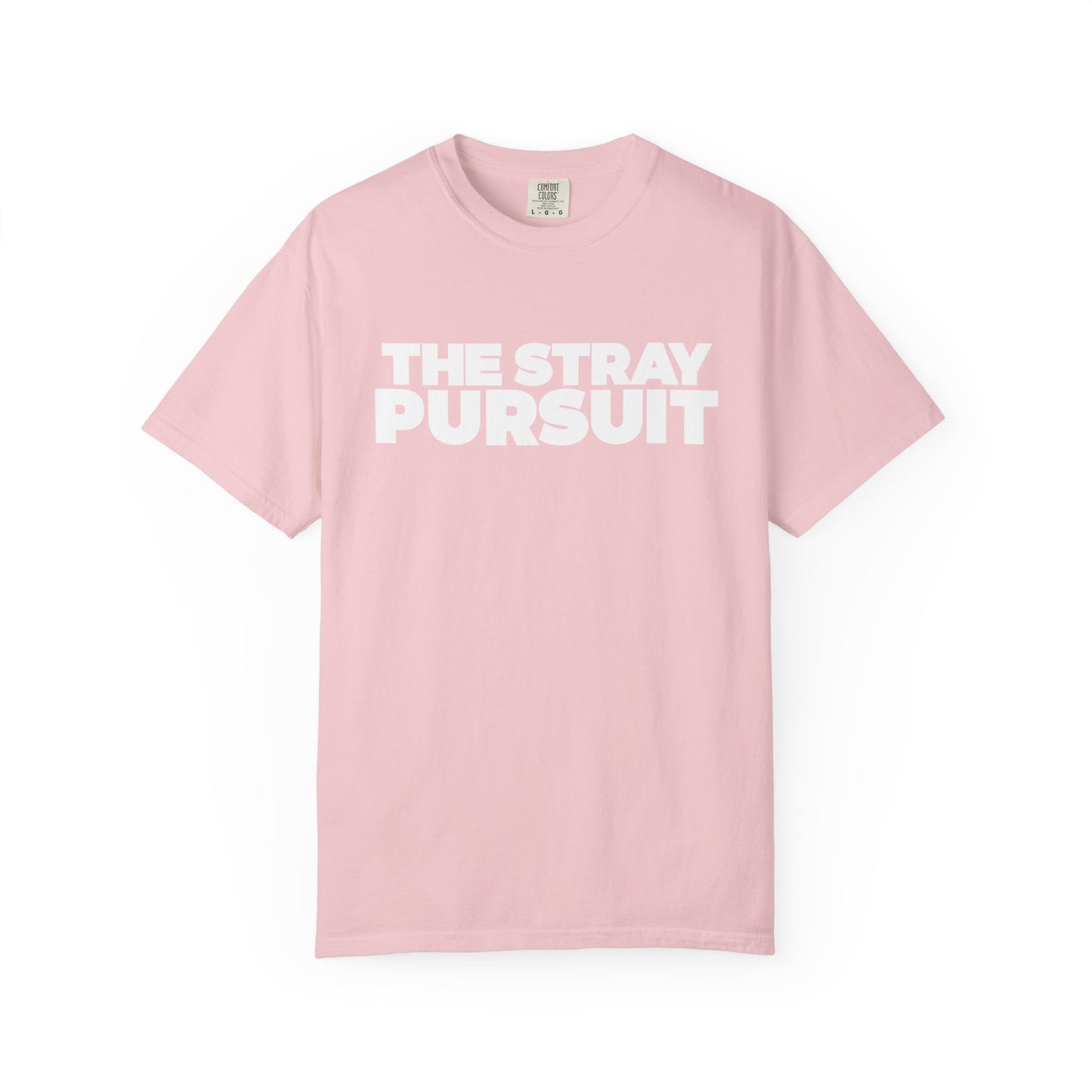 The Stray Pursuit - White Logo Tee