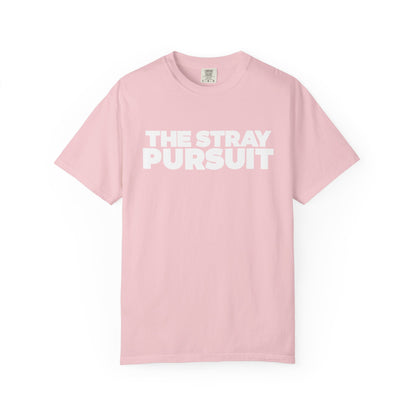 The Stray Pursuit - White Logo Tee