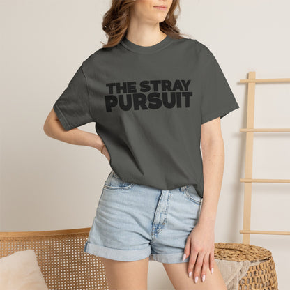 The Stray Pursuit - Black Logo Tee