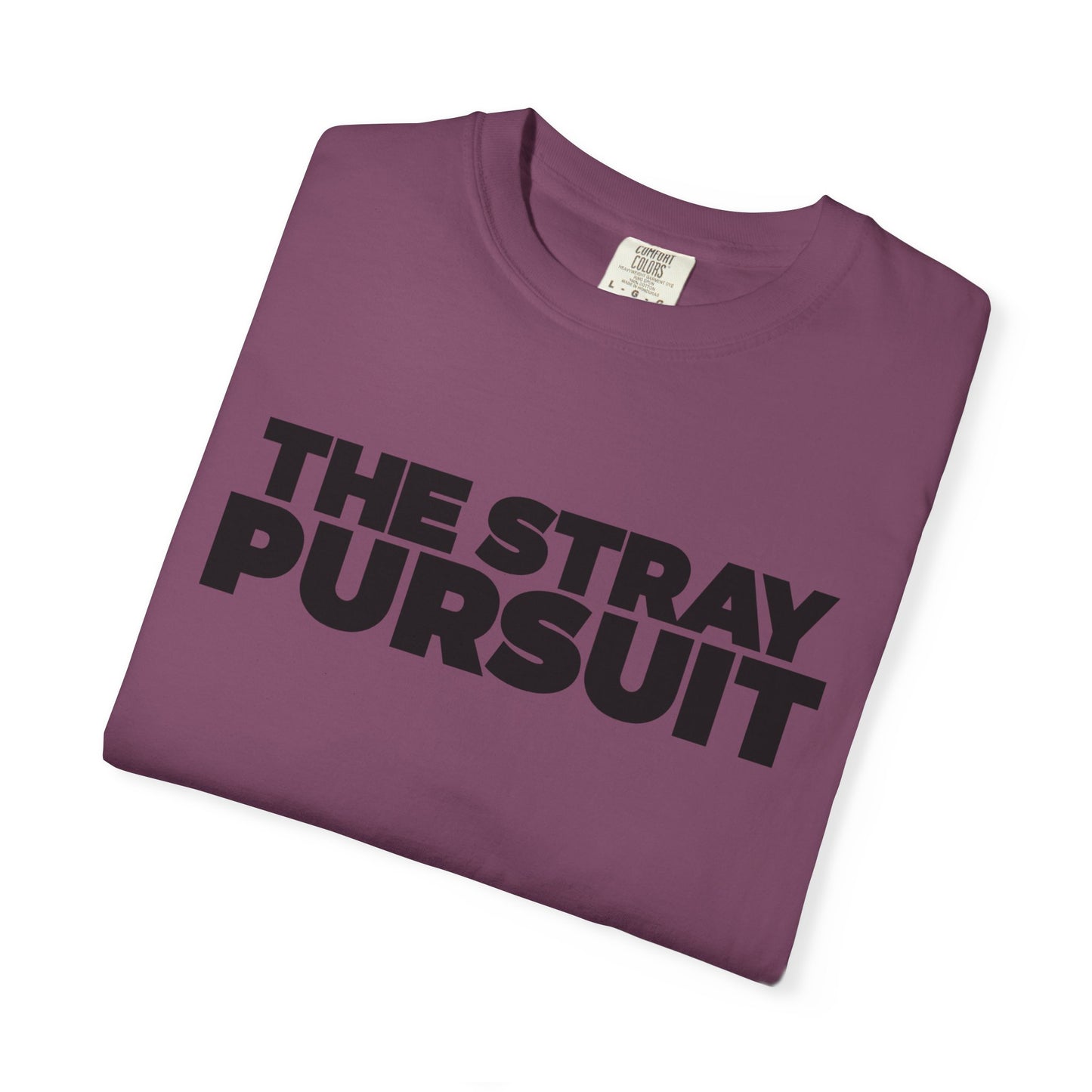 The Stray Pursuit - Black Logo Tee