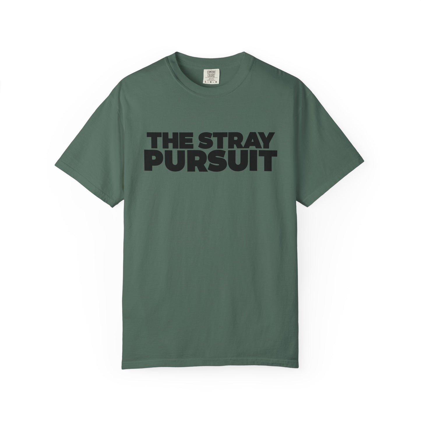 The Stray Pursuit - Black Logo Tee