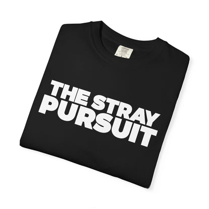 The Stray Pursuit - White Logo Tee
