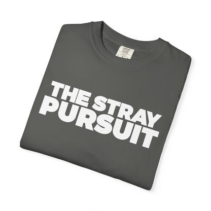 The Stray Pursuit - White Logo Tee
