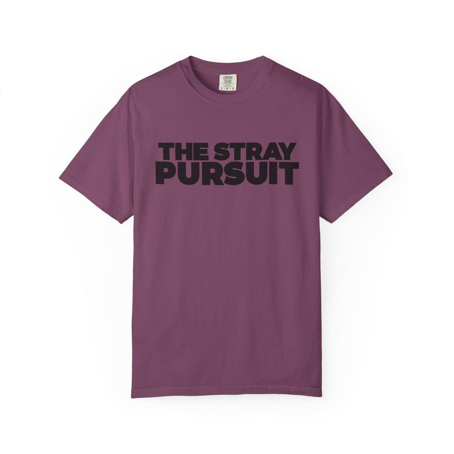 The Stray Pursuit - Black Logo Tee