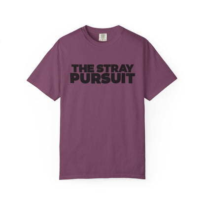 The Stray Pursuit - Black Logo Tee