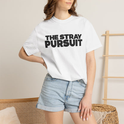 The Stray Pursuit - Black Logo Tee