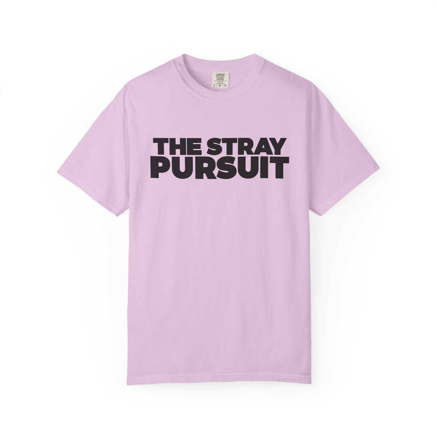 The Stray Pursuit - Black Logo Tee