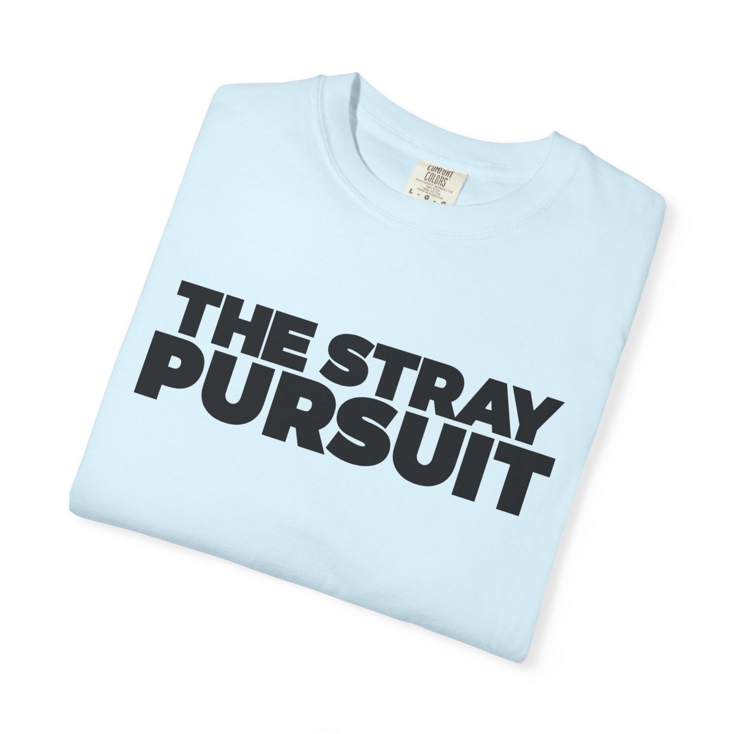 The Stray Pursuit - Black Logo Tee