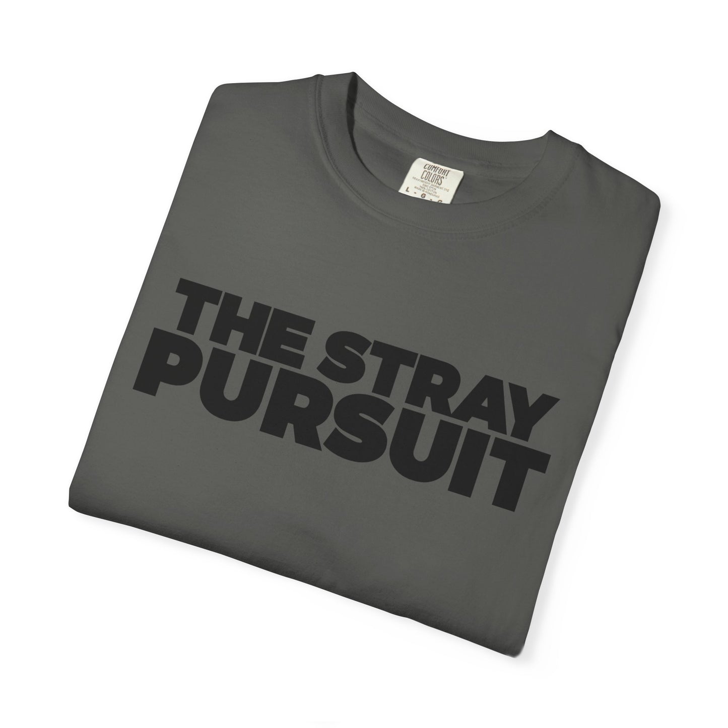 The Stray Pursuit - Black Logo Tee