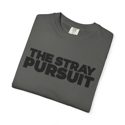 The Stray Pursuit - Black Logo Tee