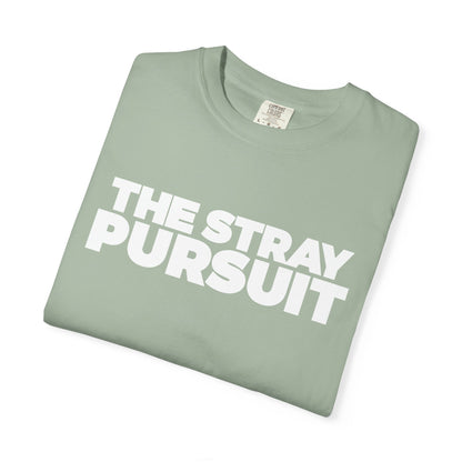 The Stray Pursuit - White Logo Tee