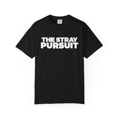 The Stray Pursuit - White Logo Tee