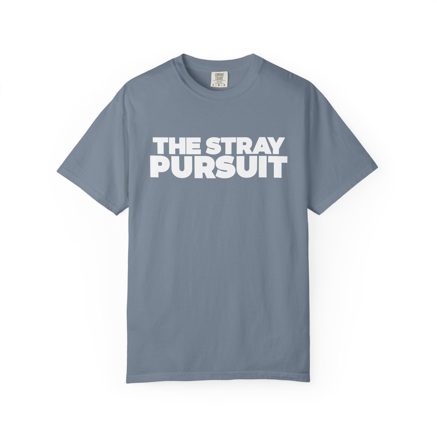 The Stray Pursuit - White Logo Tee