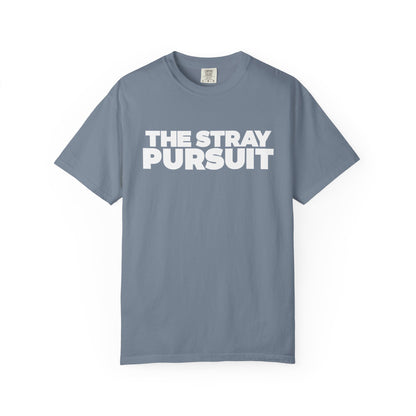 The Stray Pursuit - White Logo Tee