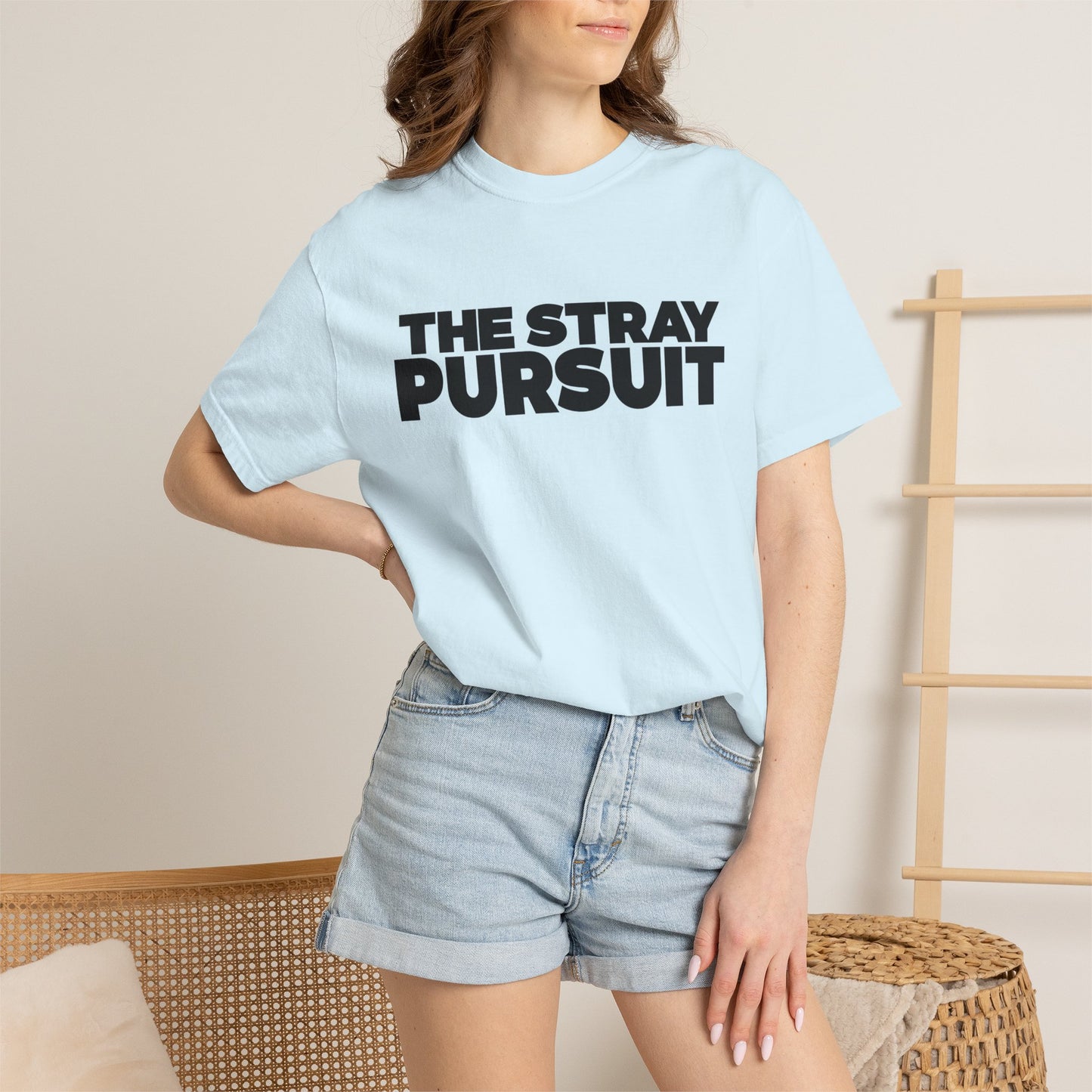 The Stray Pursuit - Black Logo Tee