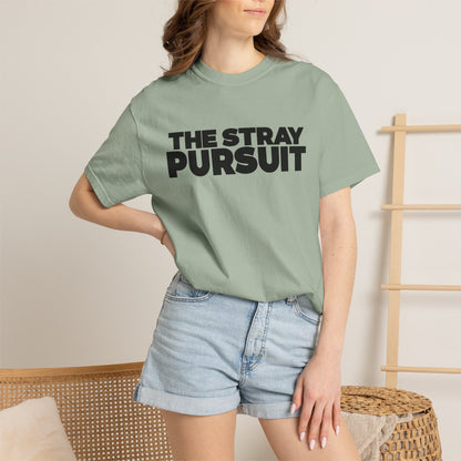 The Stray Pursuit - Black Logo Tee