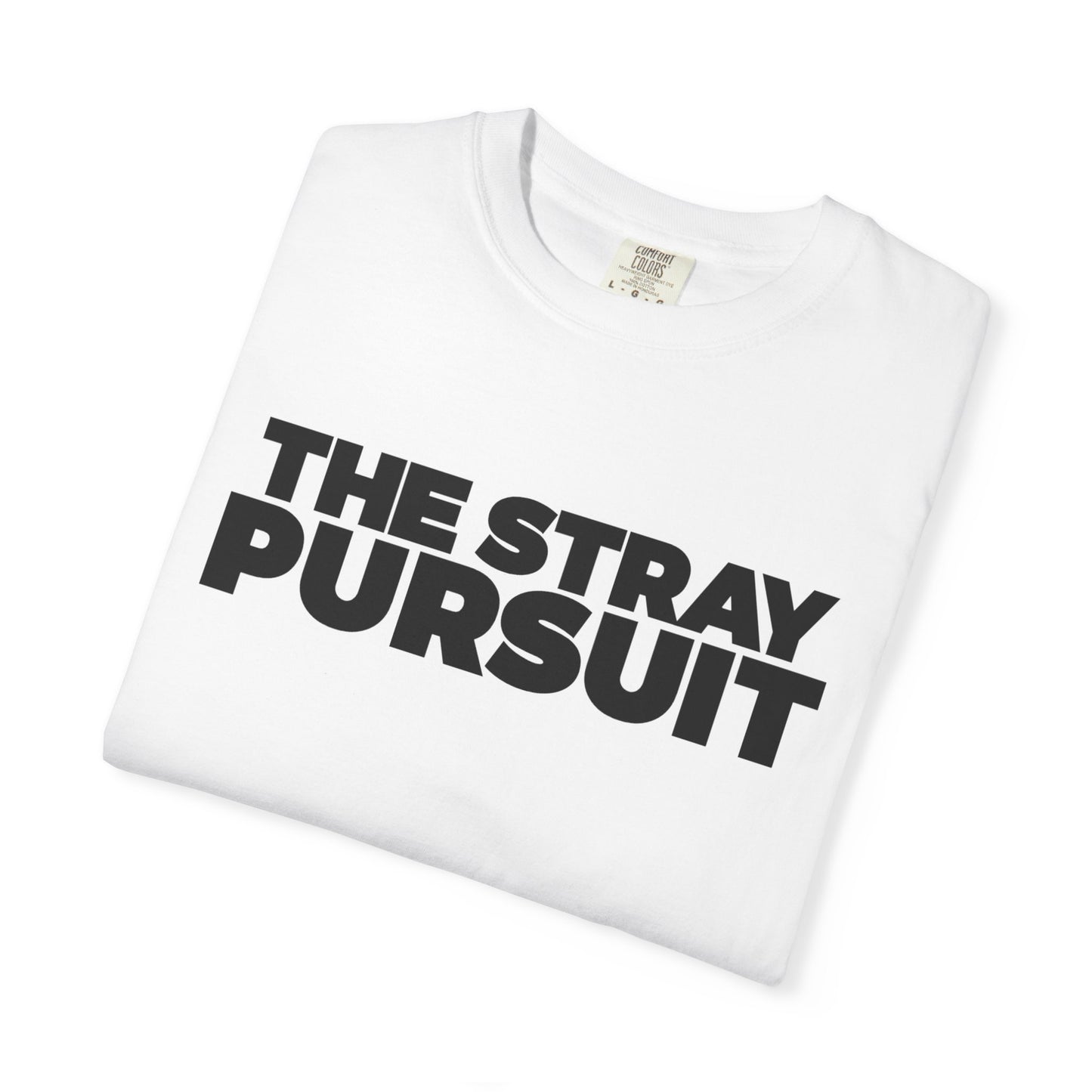 The Stray Pursuit - Black Logo Tee