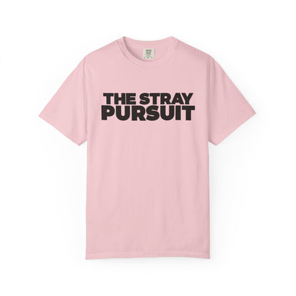 The Stray Pursuit - Black Logo Tee