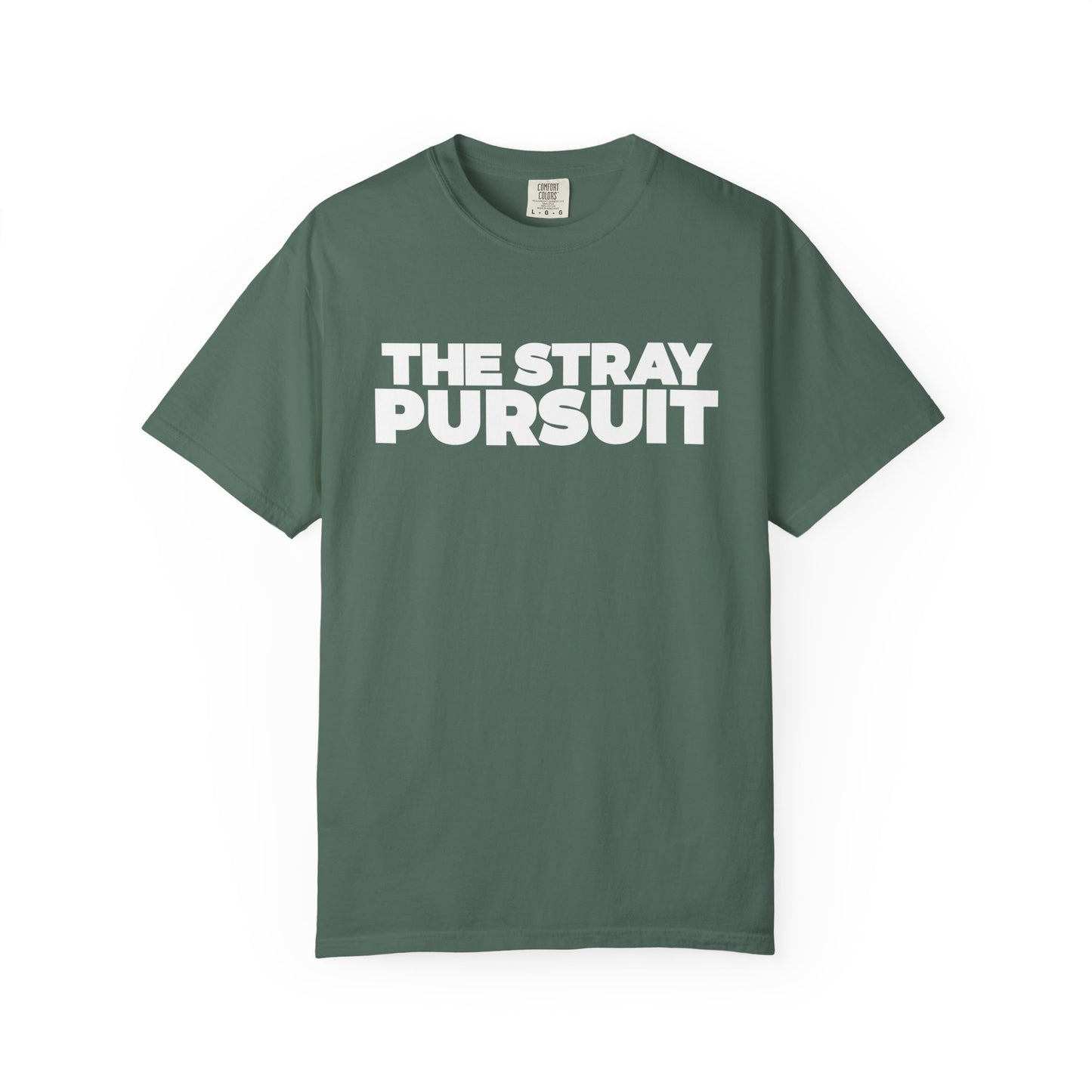 The Stray Pursuit - White Logo Tee