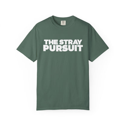 The Stray Pursuit - White Logo Tee