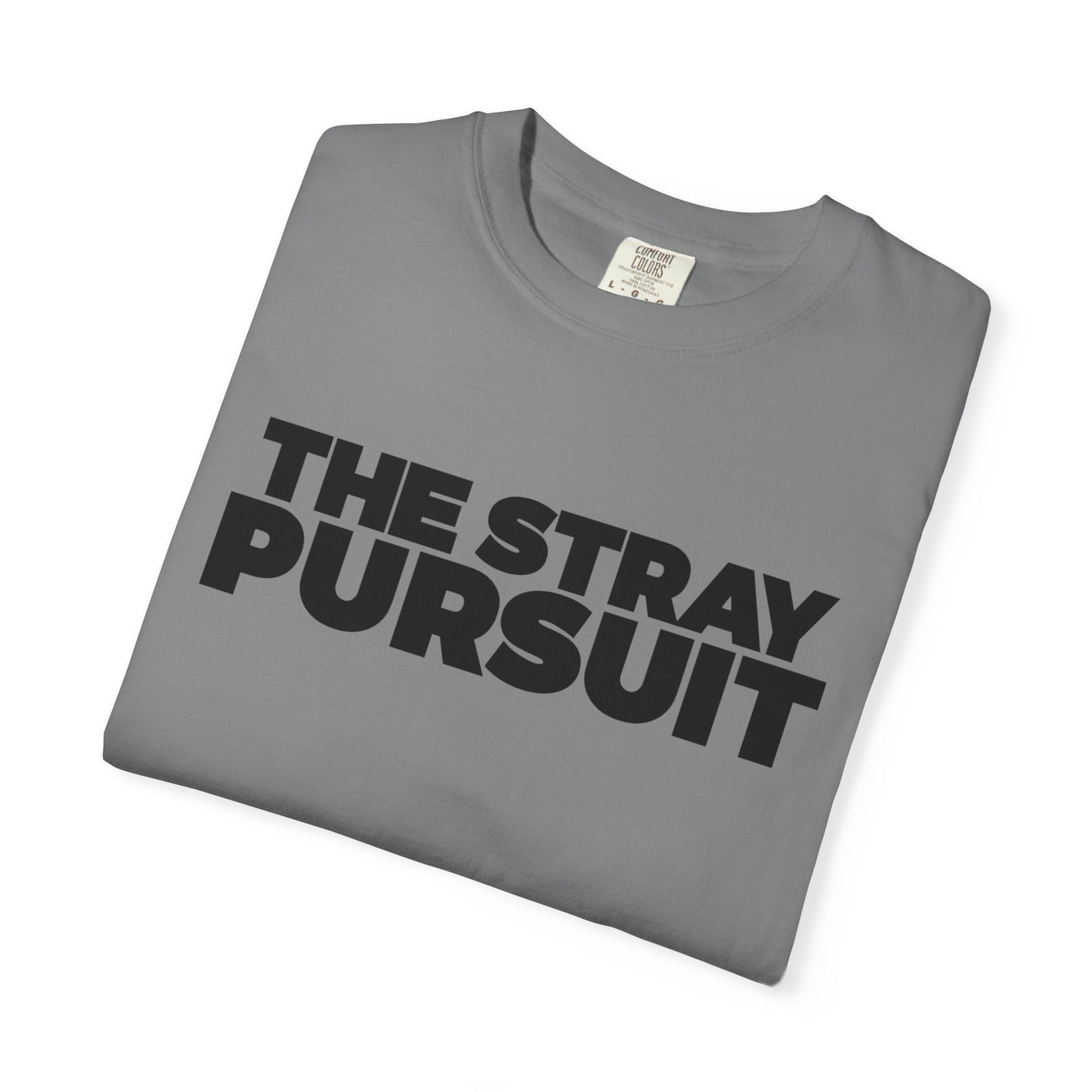 The Stray Pursuit - Black Logo Tee