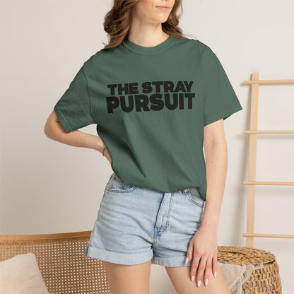 The Stray Pursuit - Black Logo Tee