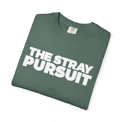 The Stray Pursuit - White Logo Tee
