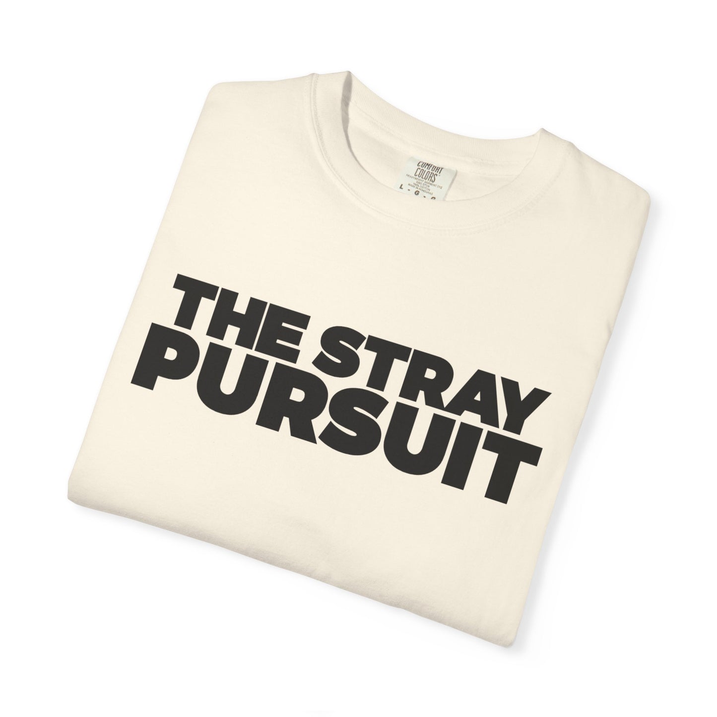 The Stray Pursuit - Black Logo Tee