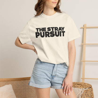 The Stray Pursuit - Black Logo Tee