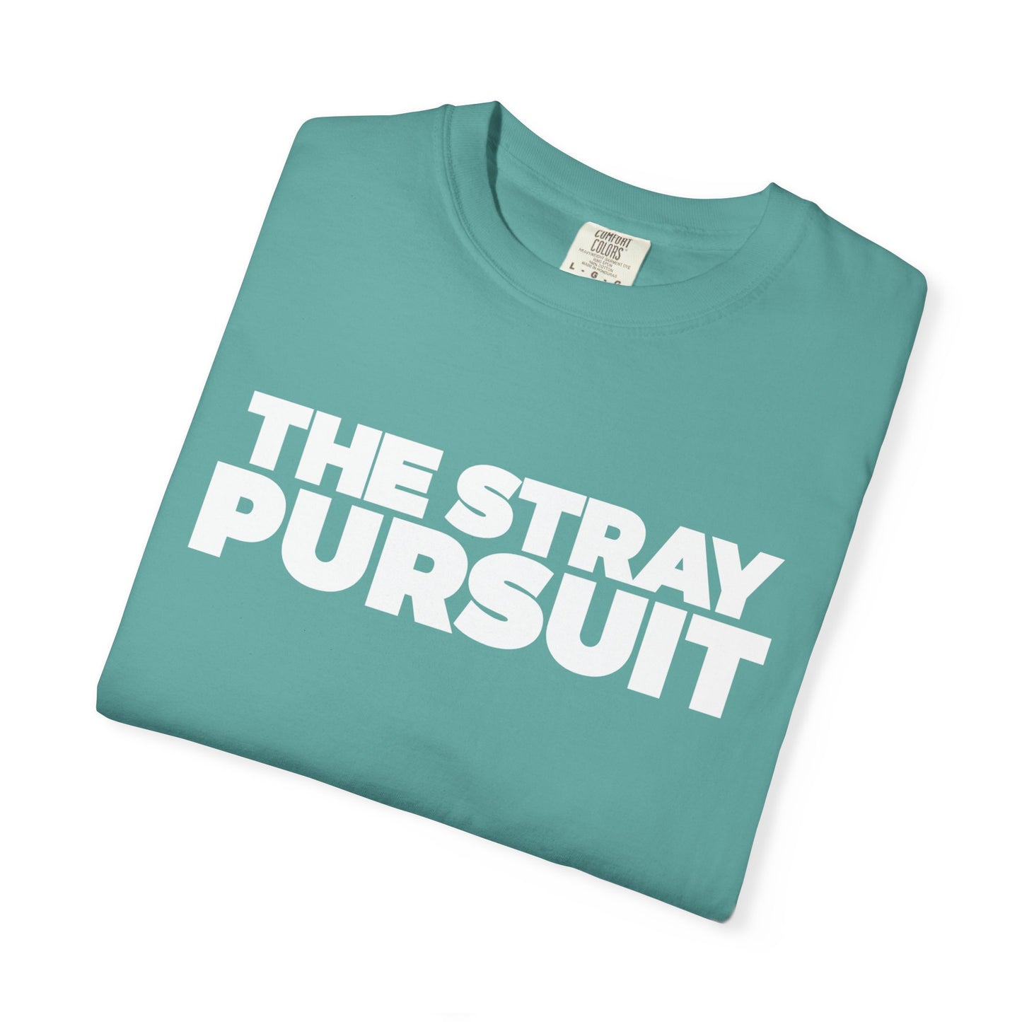 The Stray Pursuit - White Logo Tee