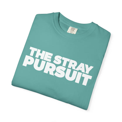 The Stray Pursuit - White Logo Tee