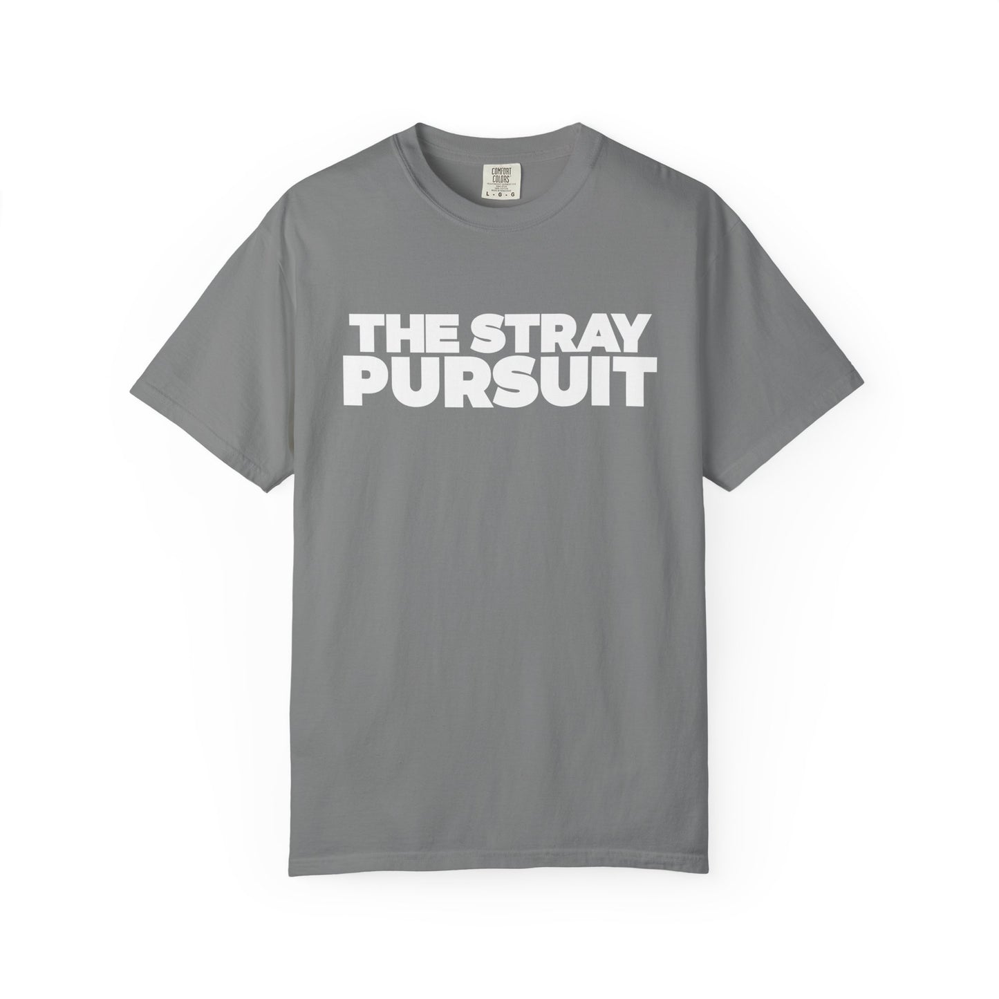 The Stray Pursuit - White Logo Tee