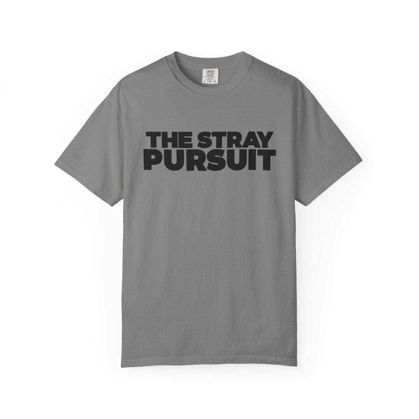 The Stray Pursuit - Black Logo Tee
