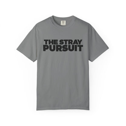 The Stray Pursuit - Black Logo Tee