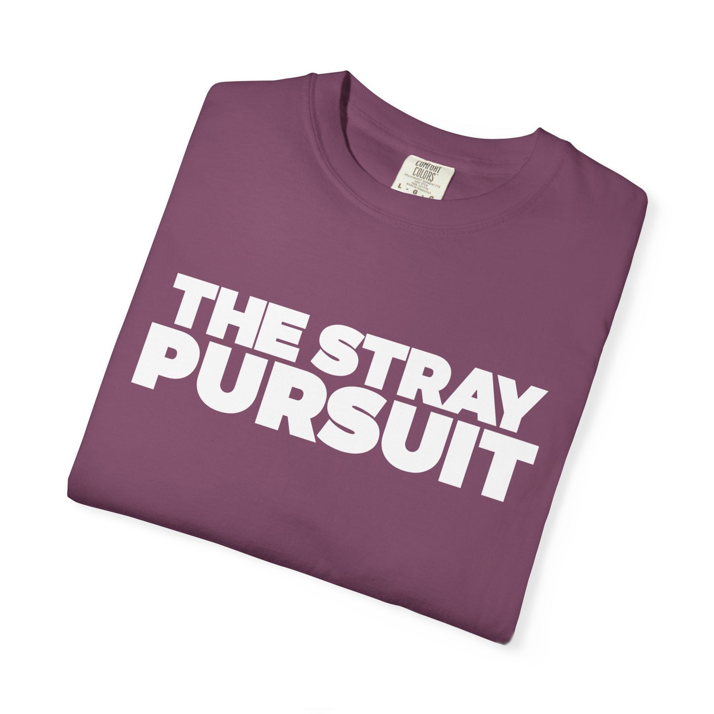 The Stray Pursuit - White Logo Tee
