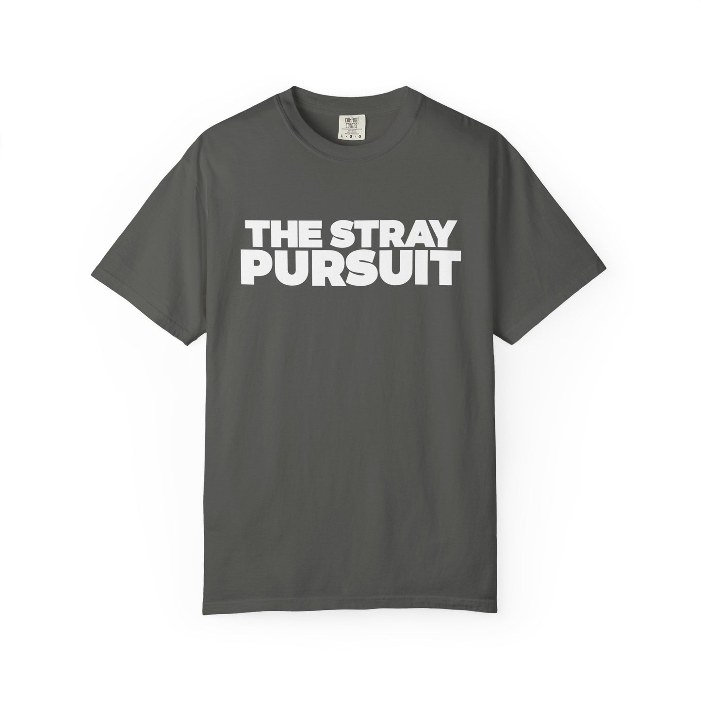 The Stray Pursuit - White Logo Tee