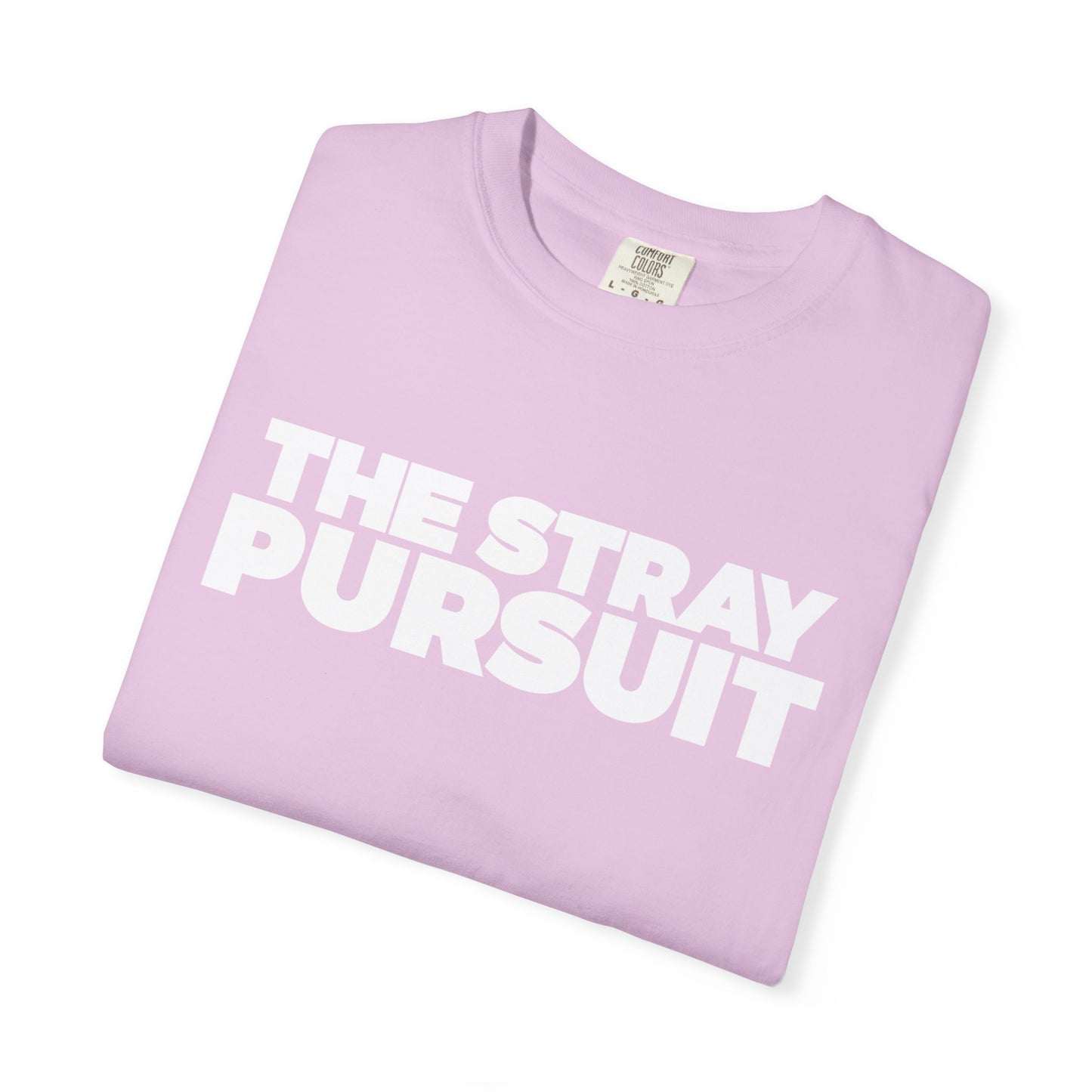 The Stray Pursuit - White Logo Tee