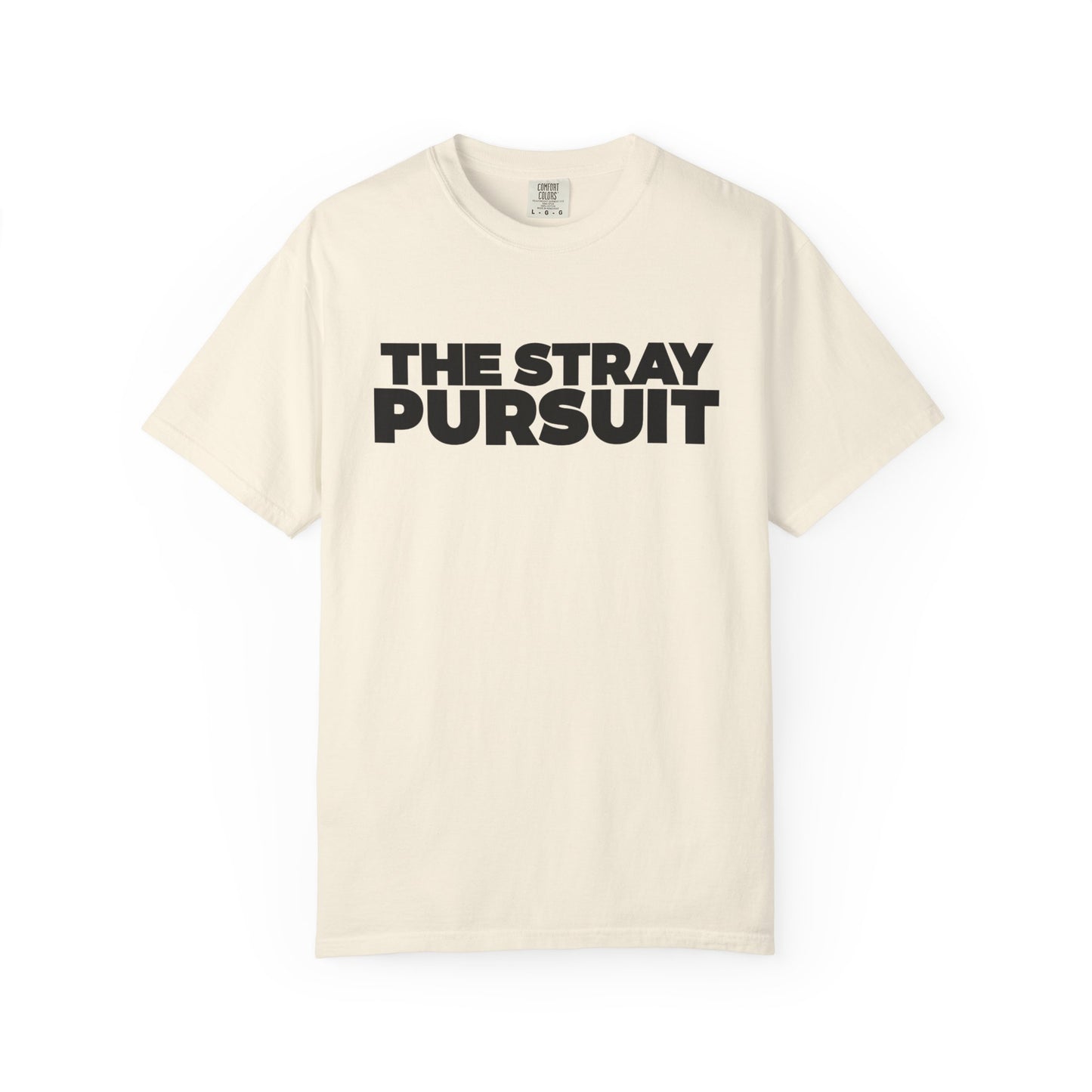 The Stray Pursuit - Black Logo Tee