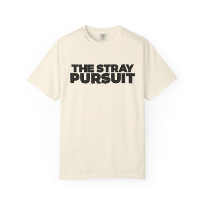 The Stray Pursuit - Black Logo Tee