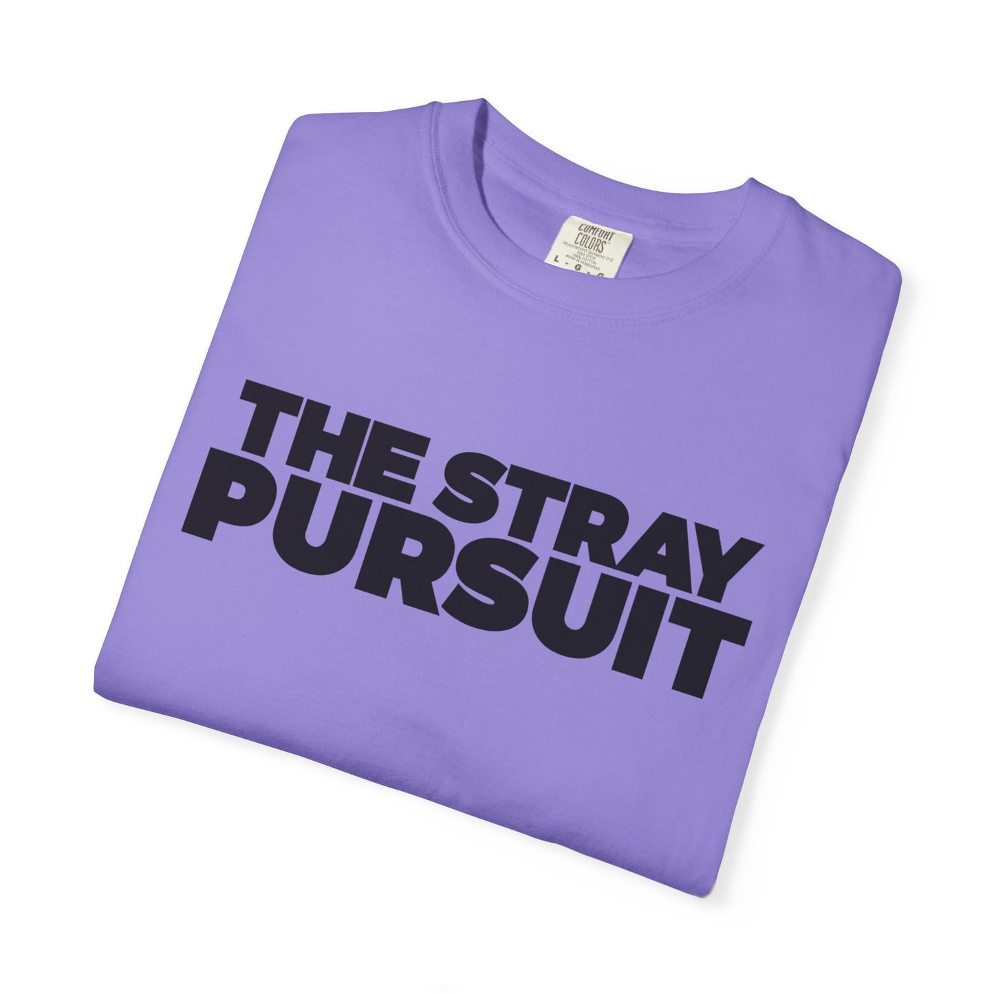 The Stray Pursuit - Black Logo Tee