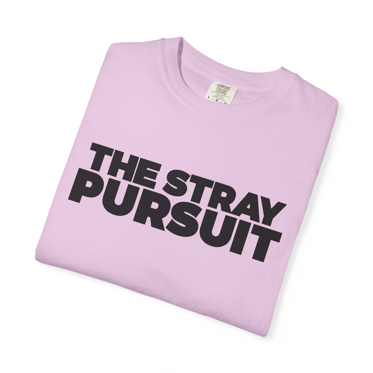 The Stray Pursuit - Black Logo Tee