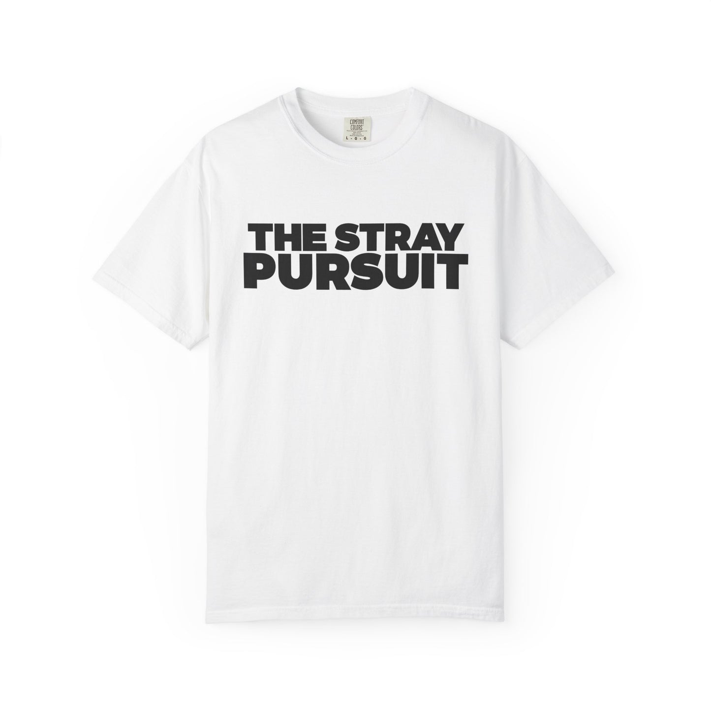 The Stray Pursuit - Black Logo Tee